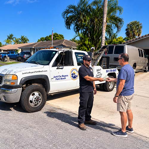 blurb-2 We pay the most for your junk car in Palm Beach County